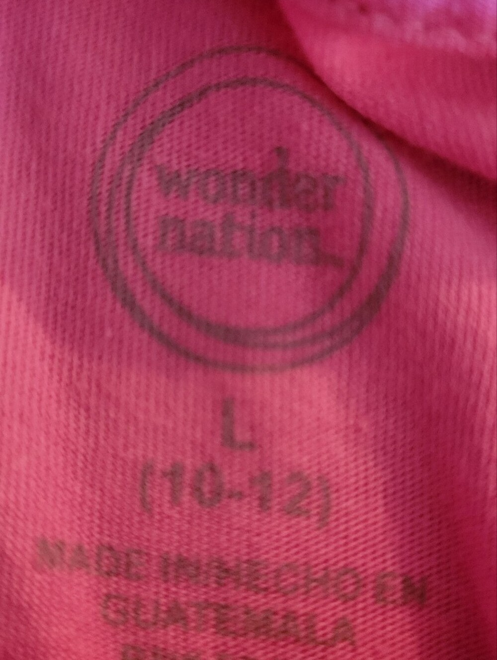 Wonder Nation Long Sleeve Girls Shirt Bundle L 10/12 - Picture 3 of 12